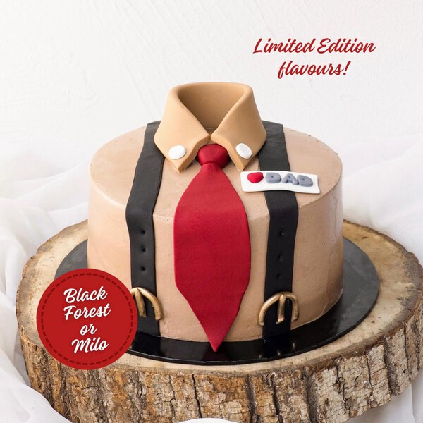 Dapper Dad Cake | Black Forest 